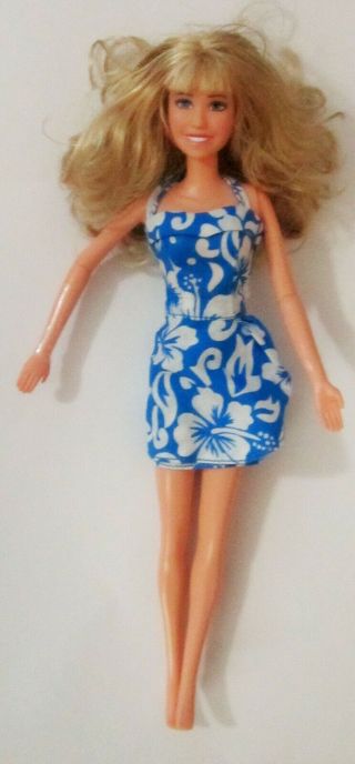 Hannah Montana The Movie Doll With Dress - Pre - Owned
