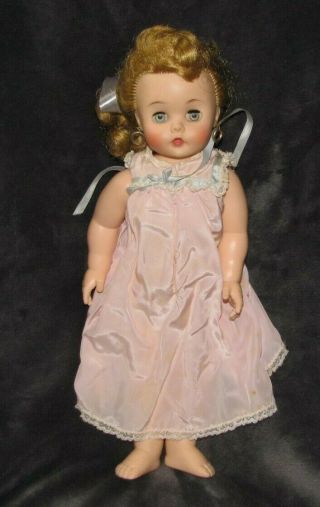 Vintage 1958 Madame Alexander 15 " Edith The Lonely Kelly Baby Doll Htf Marybel
