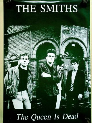 Morrissey - The Smiths / Uk Poster - Cond.  - Size 23 X 34 "