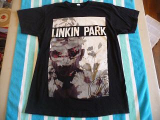 Linkin Park " Living Things " Tour 2012 Concert T - Shirt Black Mens Medium Tultex