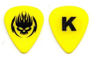 Offspring Greg K Yellow Guitar Pick - 2015 Tour