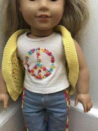 American Girl Doll Julie Albright 18 