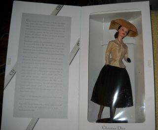 Christian Dior Paris Couture Mattel Barbie Doll 1996 Designer Editions