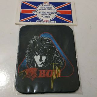 Vintage Bon Jovi 80s Patch