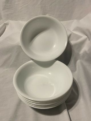 Corelle Corning Set Of 6 Winter Frost White Cereal Soup Bowls