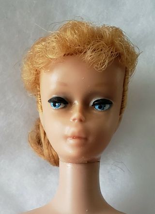 Vintage Barbie Blonde Ponytail 5 1961 2