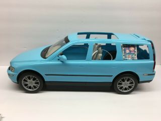 Rare Mattel Barbie Happy Family Volvo Station Wagon Blue With One Car Seat