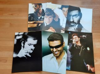 Exclusive George Michael " Twenty Five " Collectors Postcards Complete Set Of 6