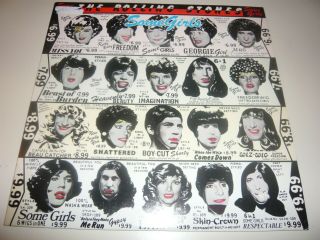 The Rolling Stones Some Girls Lp Vinyl Record Album Before They Make Keef Run