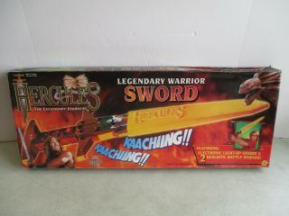 Hercules The Legendary Journeys Legendary Warrior Sword 1995 Toy Biz Inc