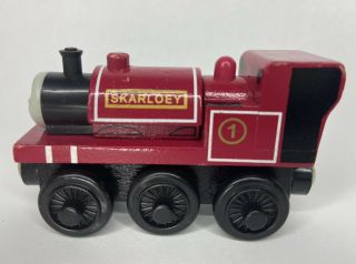 Skarloey Thomas The Train & Friends Wooden Railway Red Engine