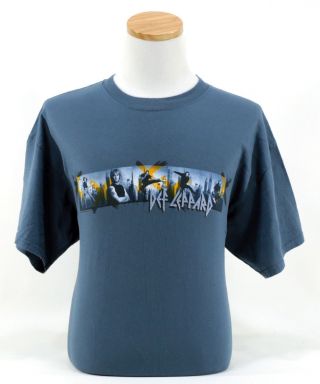 Def Leppard 2003 X Tour Concert Tour T - Shirt Xl