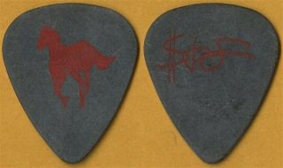 Deftones Stephen Carpenter 2000 White Pony Tour Signature Guitar Pick - Grey