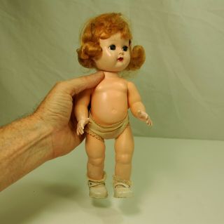 Nancy Ann Debbie Walker Doll 1950’s Red Brown Hair 10 