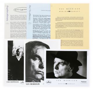 Van Morrison 1986 – 1989 Set Of Three Mercury Records Press Kits