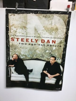 Donald Fagen Steely Dan “two Against Nature”.  2000 Promo Poster