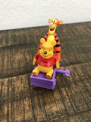 Disney Winnie The Pooh And Tigger Wind Up Wagon Toy