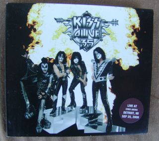 Kiss Alive 35 2009 Concert Online Oop Ltd Edition Cd Cobo Detroit 9/25 10trk