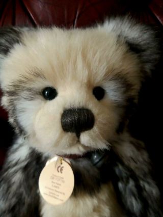 Charlie Bears Lewis Panda With Tags Rare Isabelle Lee 2007 Retired