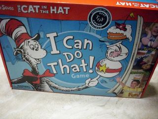Dr Seuss Cat In The Hat I Can Do That The Card Game Complete Best Toy Award