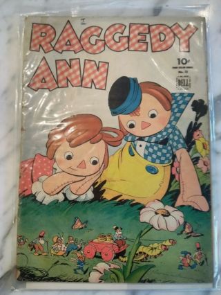Raggedy Ann No.  72 Vintage 1945 Comic Book Collectable