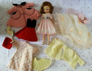 Vintage Betsy Mccall Doll And Small Group Of Items Cute
