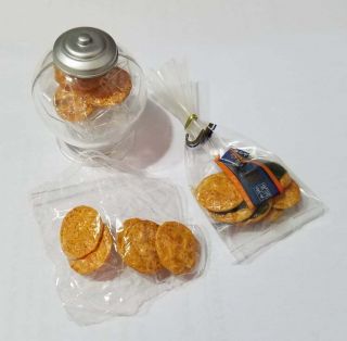 Re - ment Miniature 3 O ' clock snacks & dessert full set of 10 2