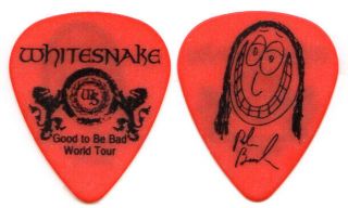 Whitesnake Guitar Pick : 2009 Good To Be Bad Tour Reb Beach Winger Ws