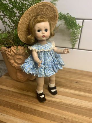 Vintage Madame Alexander Kins Doll And Tagged Outfit " Wendy Ready To Play " 1958