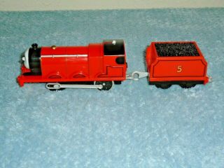 Thomas & Friends Trackmaster James With Tender Motorized Train 3