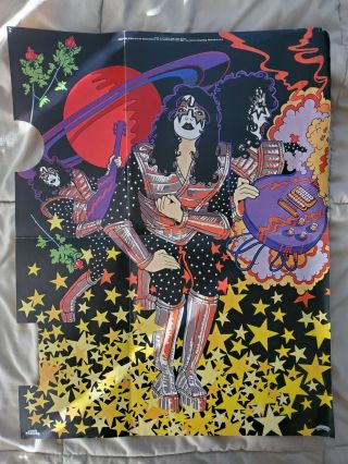 Kiss Ace Frehley Solo Album Poster - Part 4 - - 1978 Aucoin - Nblp 7121