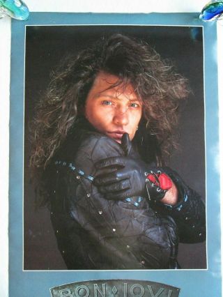 Bon Jovi Poster 1988 3203