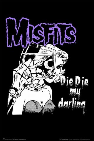 Misfits Die Die My Darling Poster