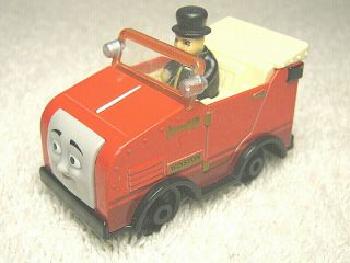 2012 Thomas & Friends Winston Take Along & Play 2 1/2 " Red Diecast Car -