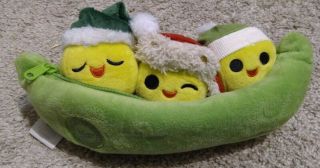 Disney Toy Story 4 Three - Peas - In - A - Pod Christmas Holiday Plush Htf Rare