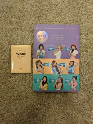 Twice What Is Love? Album Ver.  B (full Attachments),  Pre - Order Photo Cards