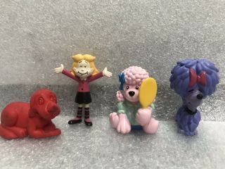 Scholastic Clifford The Big Red Dog & Friends 2” Pvc Toys