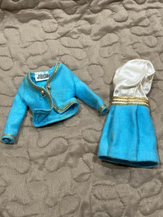 1969 Barbie Julia Sears Exclusive Simply Wow 1594 Coat And Dress Only