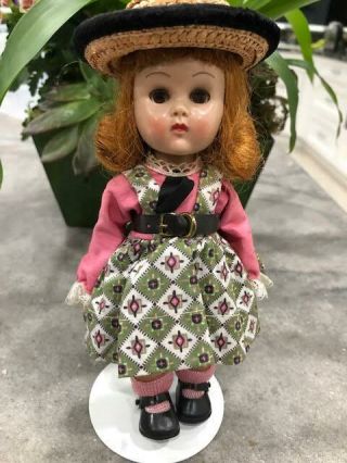 Vogue Ginny Miss Tiny 1956 Doll Dress 6044 Straight - Leg Walker