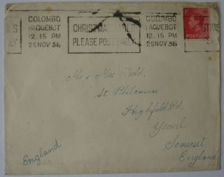 Edward Viii & George Vi Envelopes To Yeovil & Bridgwater With 