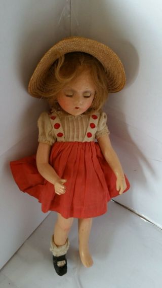 Vintage Madame Alexander Wendy Ann Doll 13 Inches