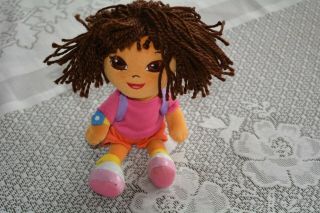2012 Ty Beanie Babies Dora The Explorer Plush Stuffed Animal Doll 8 " Toy Figure