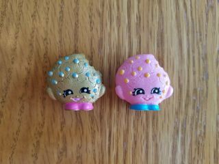 Shopkins Season One Ultra Rare Kooky Cookie Toys R Us Exclusive Pink Gold