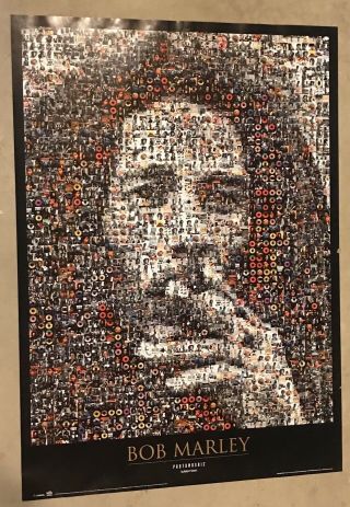 Bob Marley Subway Import Poster 40”x60” Mosaic 2,  226 Photos Nos
