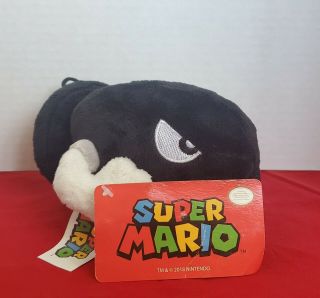 2018 Mario The Bullet Bill Plush Nintendo Licensed 8” Stuffed Collectable