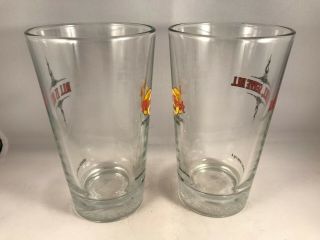 Hard Rock Cafe Collector ' s Series Beer Pint Glass Pittsburgh Cleveland 2