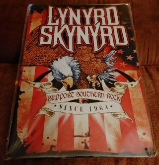 Lynyrd Skynyrd Poster Metal/tin