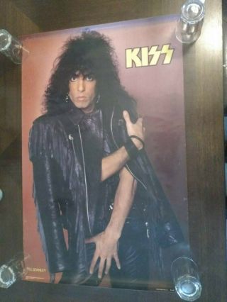 1985 Paul Stanley Kiss Poster 34 1/2 X 22