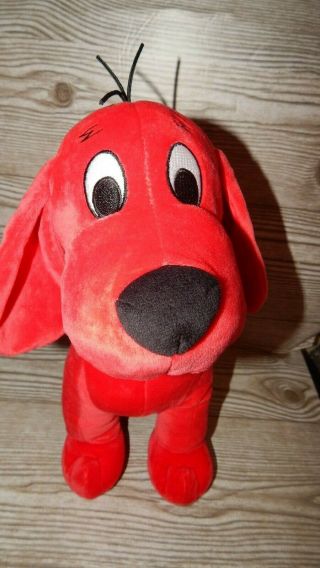Clifford The Big Red Dog Plush Stuffed Animal Toy 13 " Kohls Cares - Euc