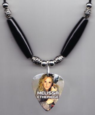 Melissa Etheridge Photo Guitar Pick Necklace